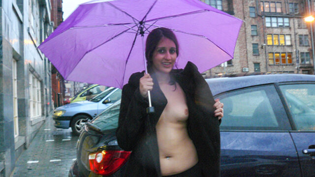 Caught Flashing In Public