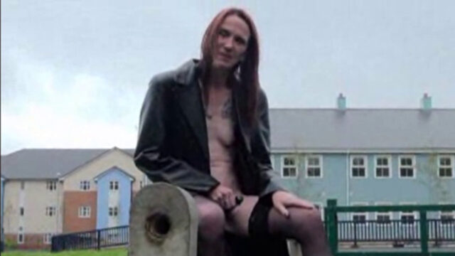 Dildo Fucking In Public